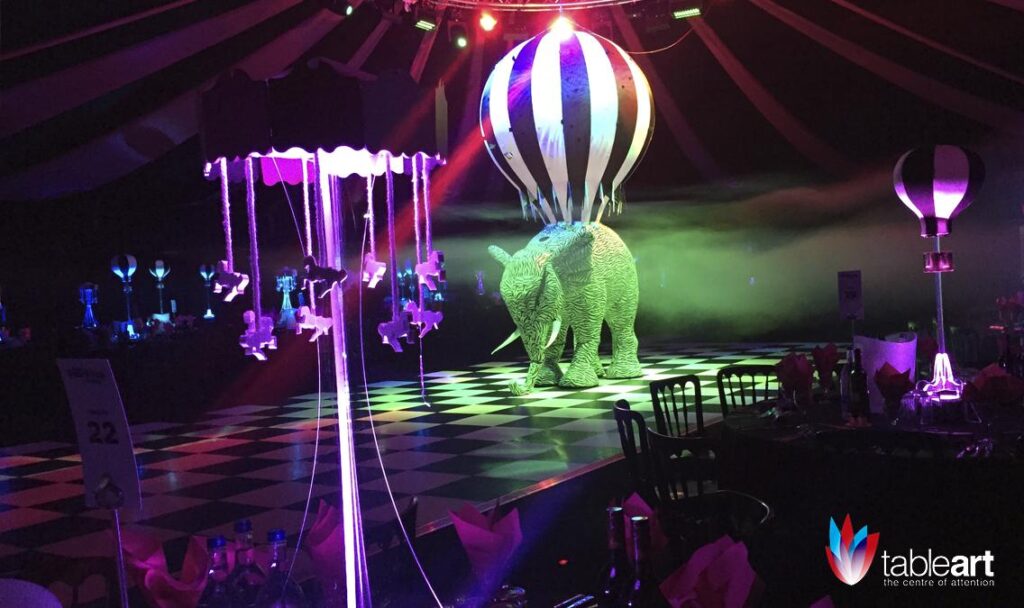 Dream Circus Event Elephant Carouse