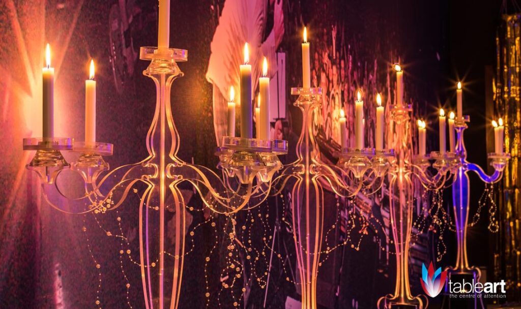 Love is the air | Windsor candelabras
