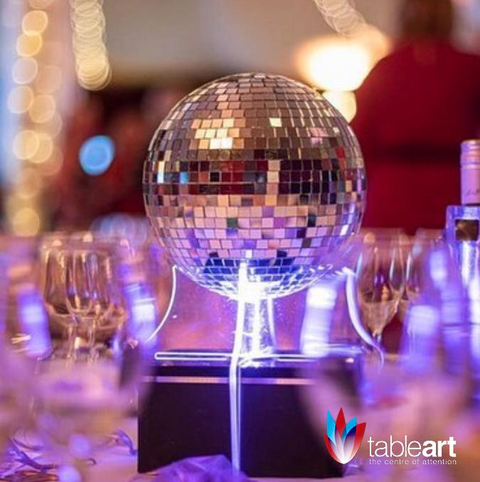 mirrorball low centrepiece