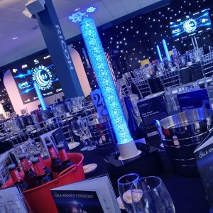 Pixel Tube Table Centre with DMX controllable LEDs