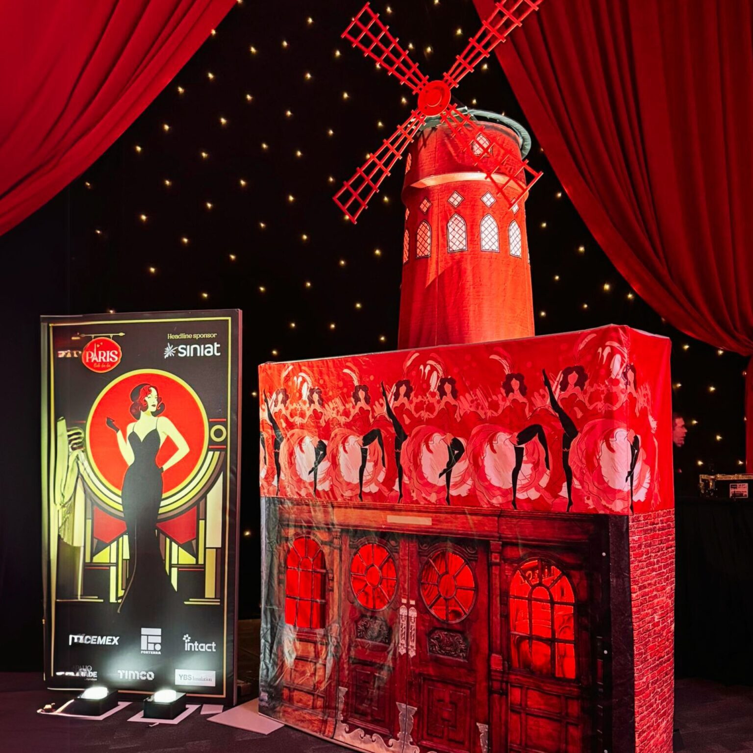 Event Direction Prop Event Prop Hire - Table Art Event Prop Hire