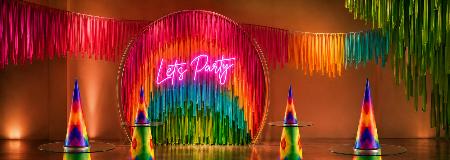 Festival Event Styling: Transform Corporate Events with Fringe Décor